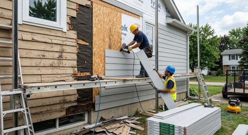 Cement Board Replacement in Dalton, GA