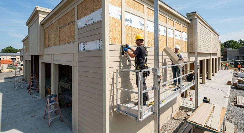 Commercial Siding Installation in Dalton, GA