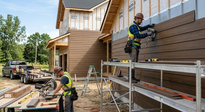 Composite Siding Installation in Hamilton County, TN