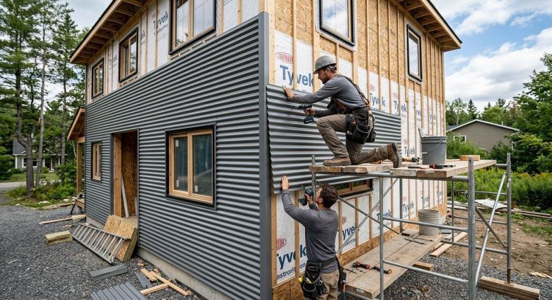 Corrugated Siding Installation in Dalton, GA