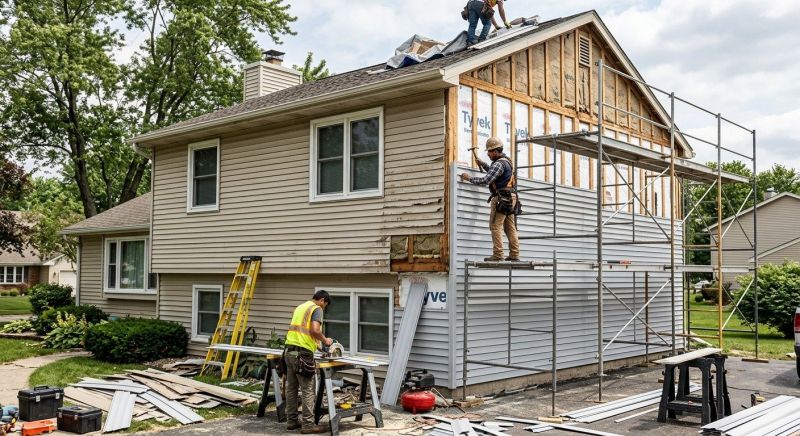 Damaged Siding Replacement in Dalton, GA