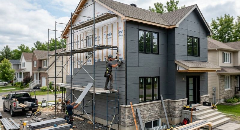 Facade Cladding Installation in Dalton, GA