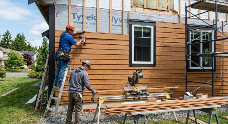 Faux Wood Siding Installation in Chattanooga, TN