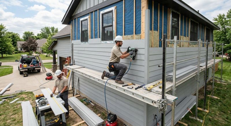 Fiber Cement Installation in Ooltewah, TN