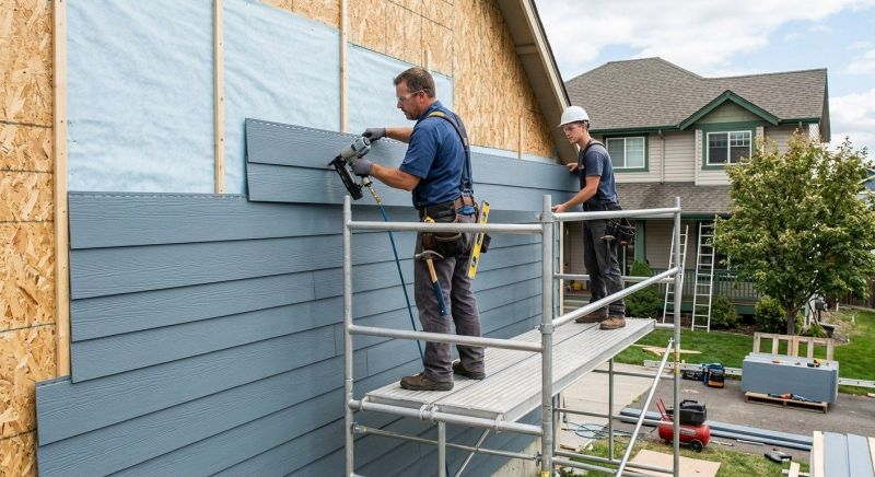 Fiber Siding Installation in Rossville, GA