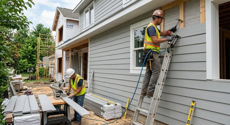 Fiber Siding Installation in Walker County, GA