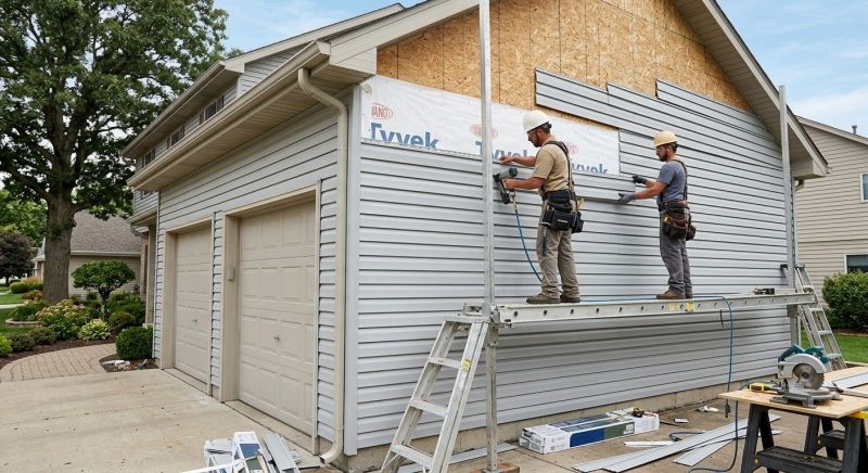 Garage Siding Installation in Dalton, GA