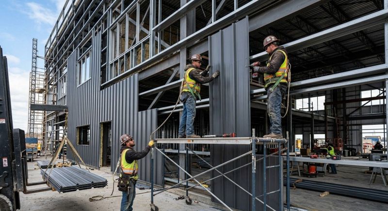 Metal Cladding Installation in Dalton, GA