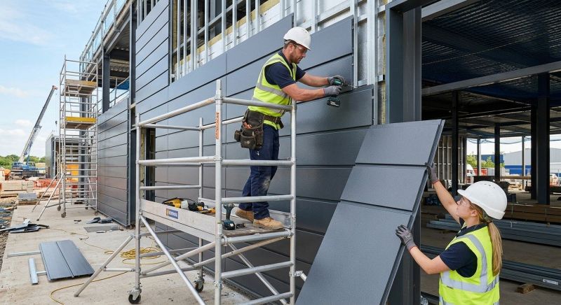 Metal Paneling Installation in Dalton, GA