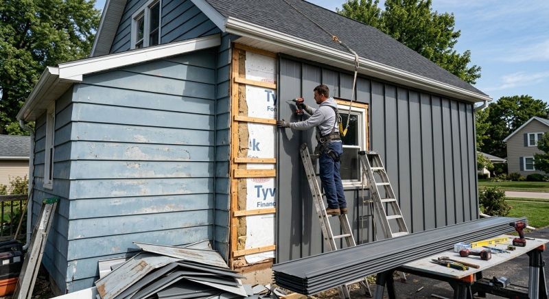 Metal Siding Installation in Hamilton County, TN