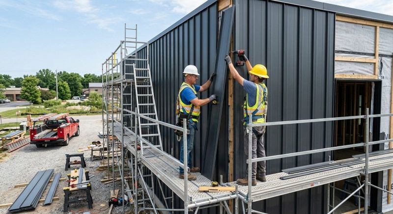 Metal Siding Installation in Walker County, GA