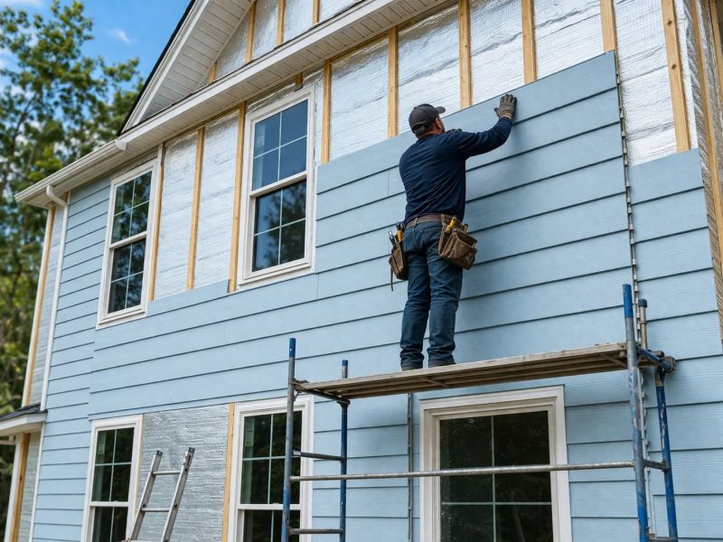 Synthetic Siding Installation in Dalton, GA